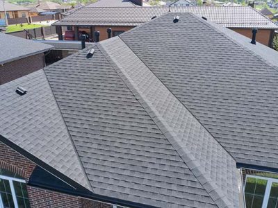 Newly Installed Shingle Roof